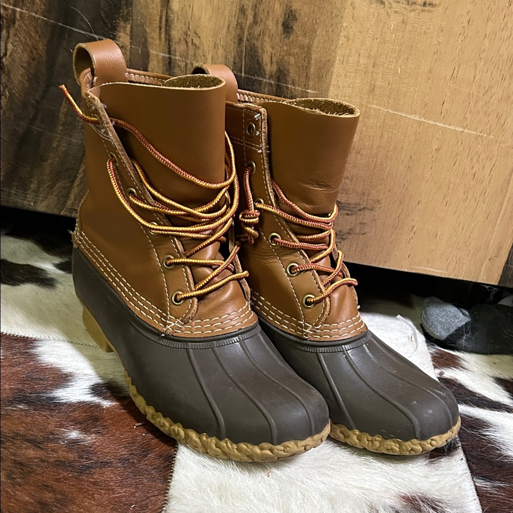 Original Bean Boots LL Bean brown size m7 w8